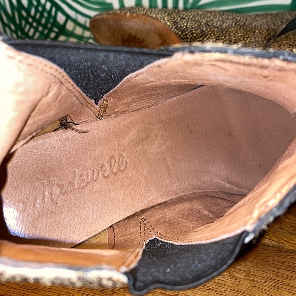 Madewell Nadine Calf Hair Chelsea Boots Women’s 7 - Picture 10 of 11